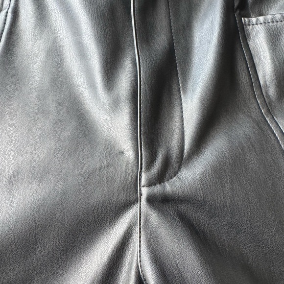 Madewell Faux Leather Pants - Picture 3 of 6